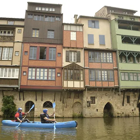 A Castres, Maison 10 Personnes Avec Piscine Privee, Jardin Et 5 카스트르